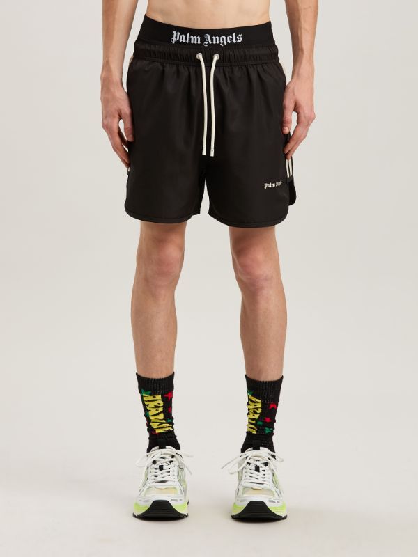 Palm Angels Swimshort In Black