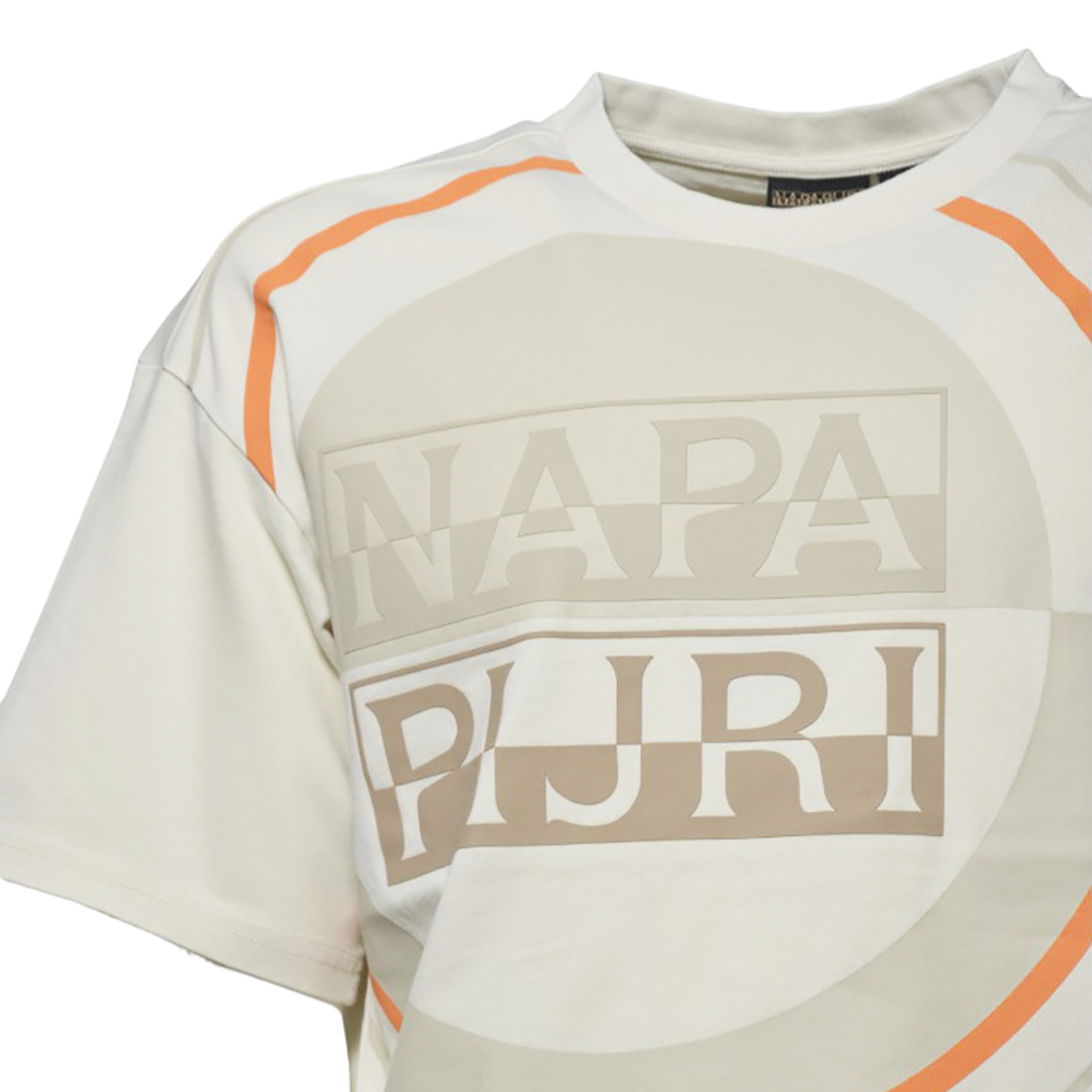 Napapijri Short-sleeved T-shirt In White