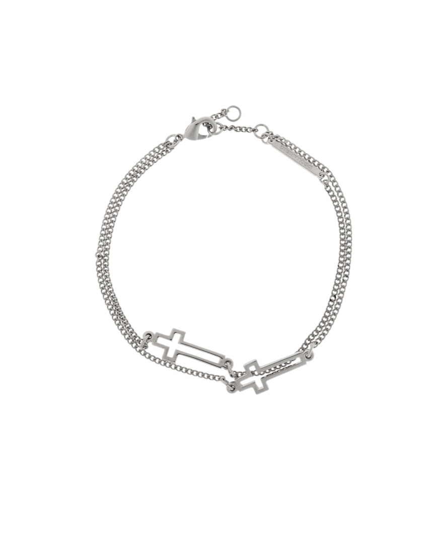 Dsquared2 Chain Bracelet In Gray
