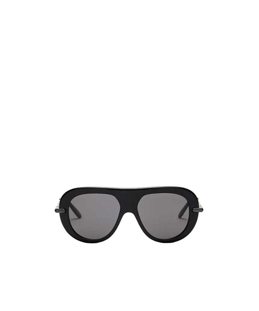 Loewe Pilot Slim Sunglasses In Black