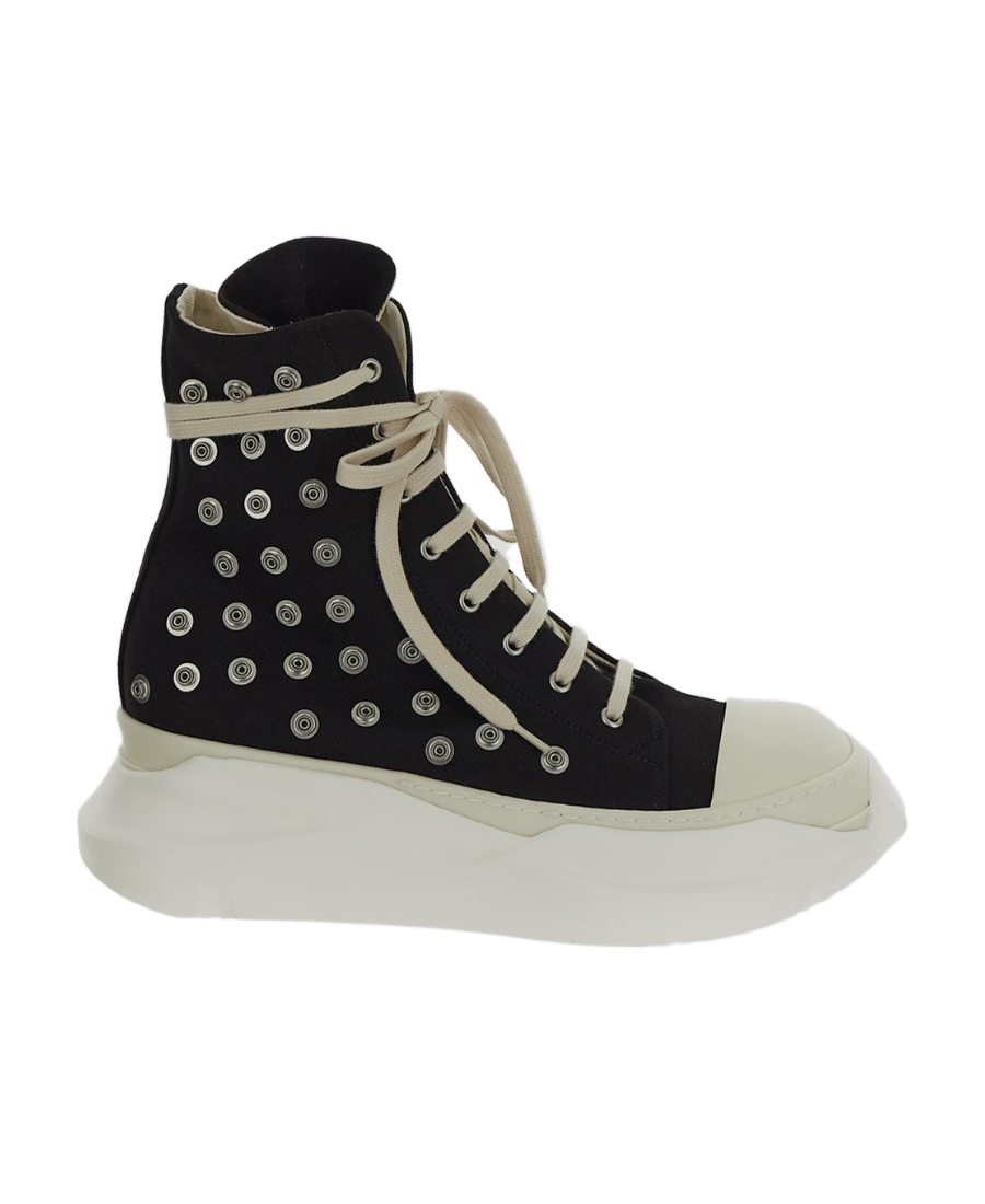 Rick Owens Drkshdw Luxor Abstract High-top Sneakers In Black