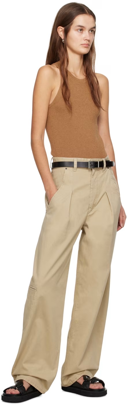 Isabel Marant Pin Buckle Detail Belt In Gray