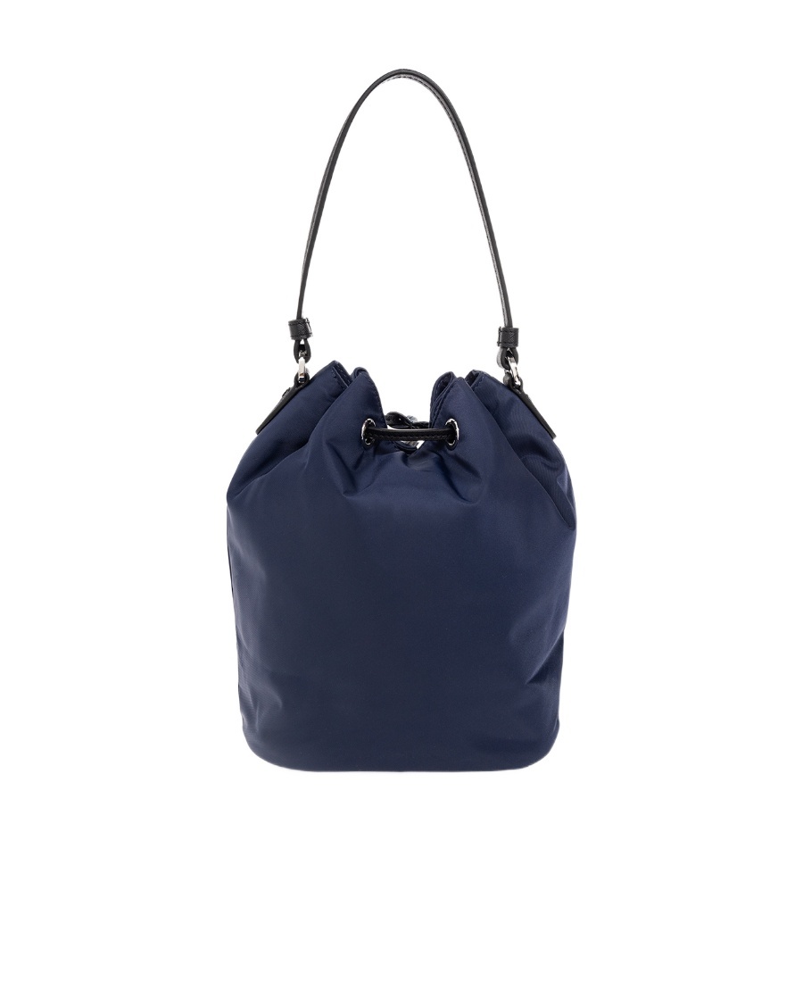 TORY BURCH LOGO-PLAQUE BUCKET BAG 