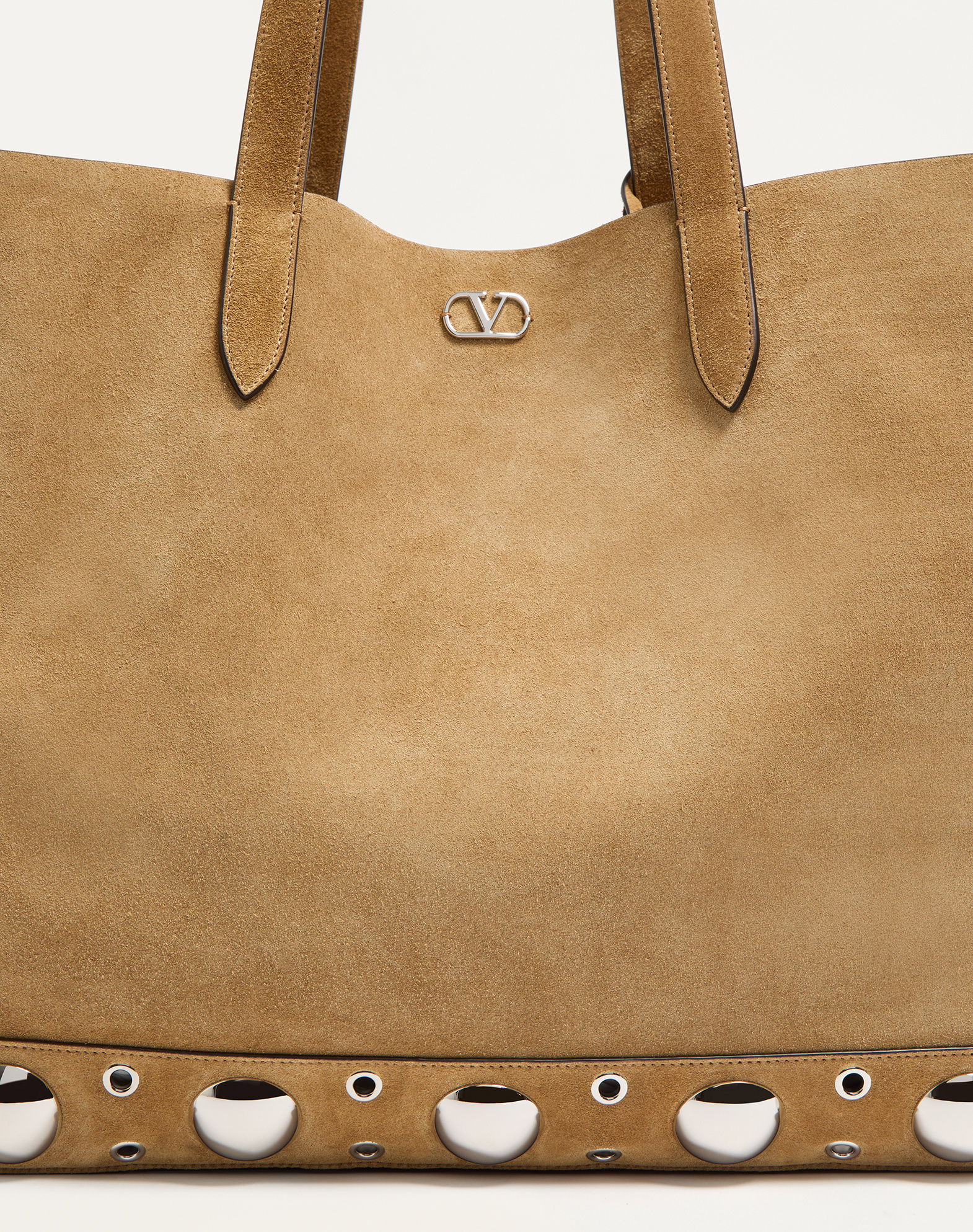 Valentino Nellcote Large Suede Leather Tote
