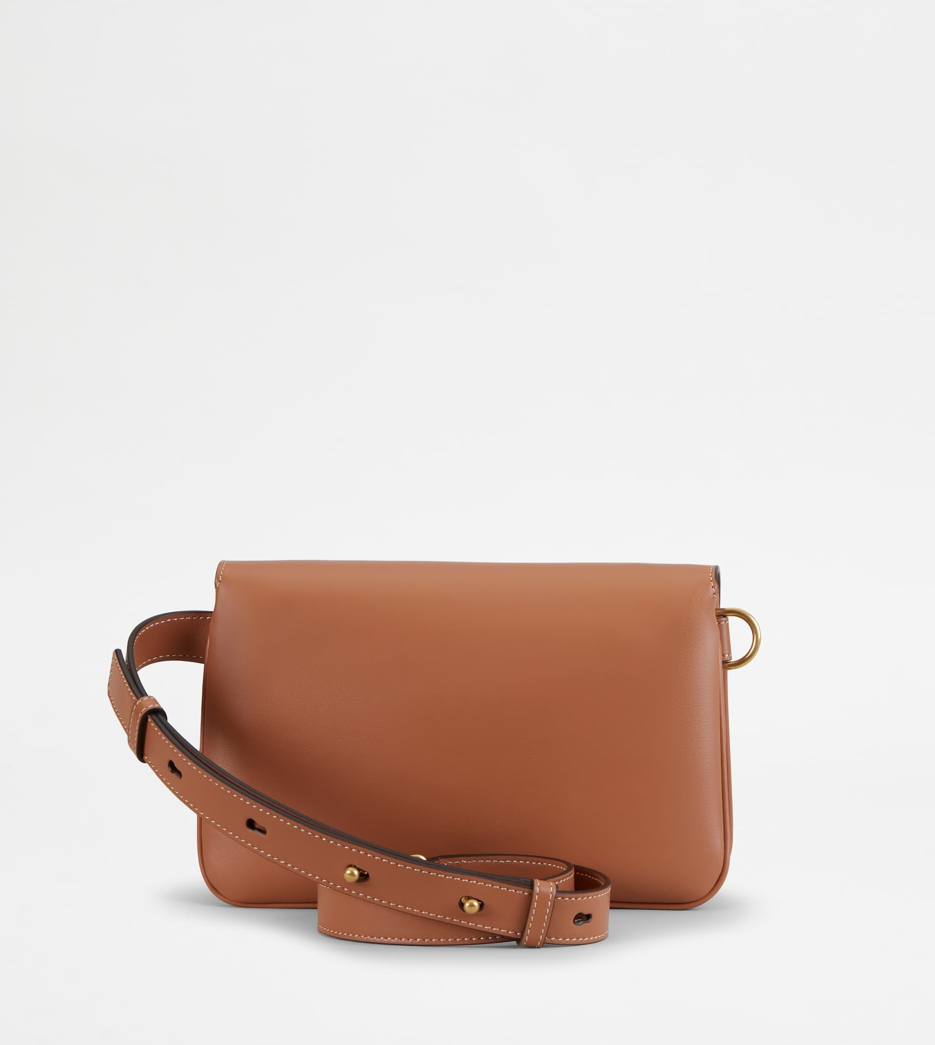Tod's Timeless Leather Shoulder Bag In Brown