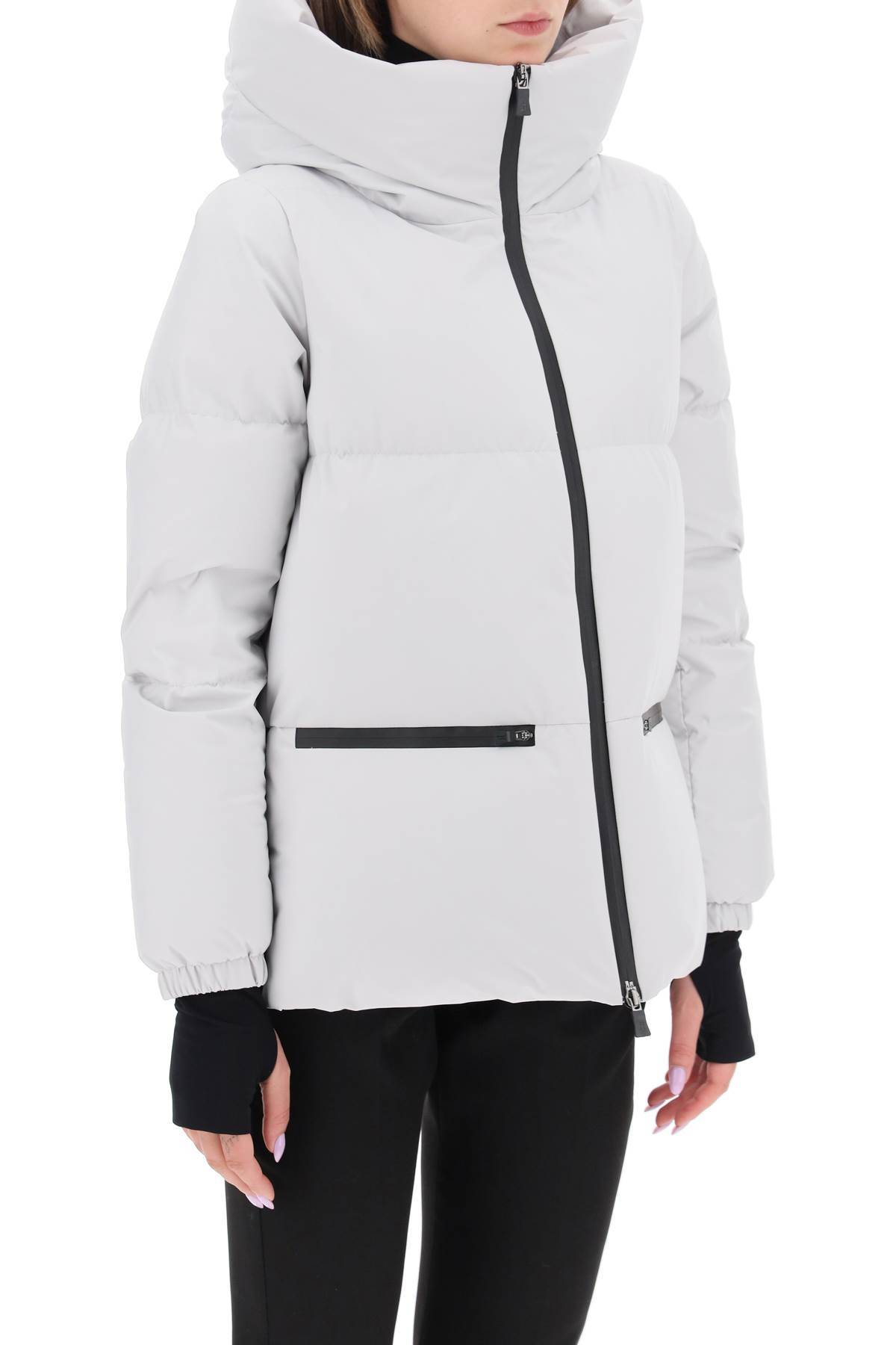 Herno Laminar Gore-tex Down Jacket In White