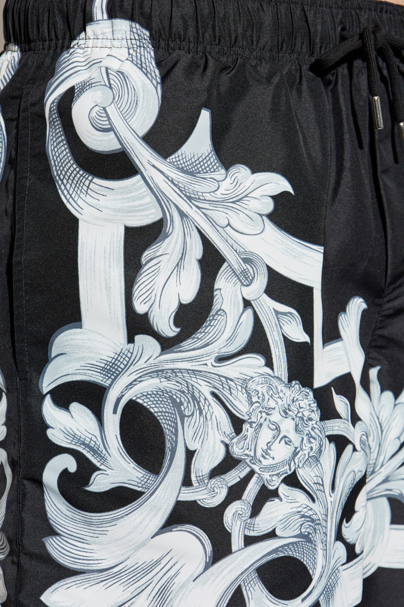 Versace Barocco-print Swim Shorts