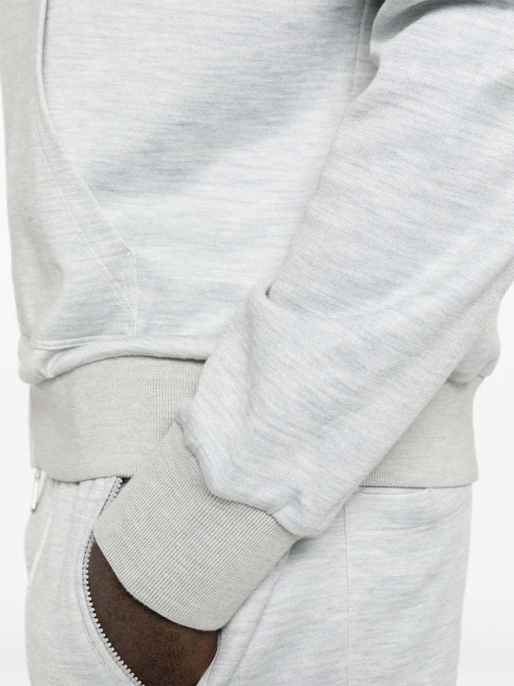 Eleventy Long Sleeve Sweatshirt In White