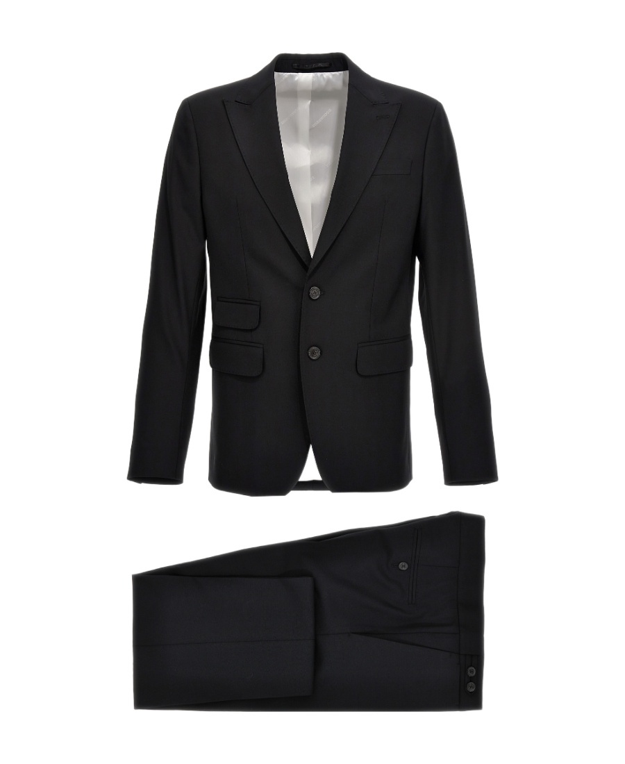 Dsquared2 Slim-fit Single-breasted Suit In Blue
