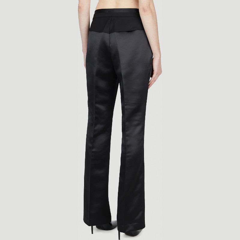 Helmut Lang Tuxedo Pants In Black