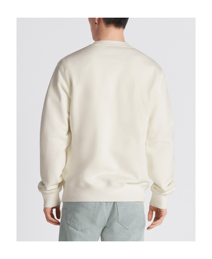Dior Cd Interwoven Sweater In White