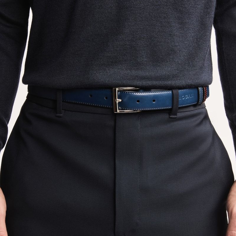 Hogan Double-sided Belt In Black