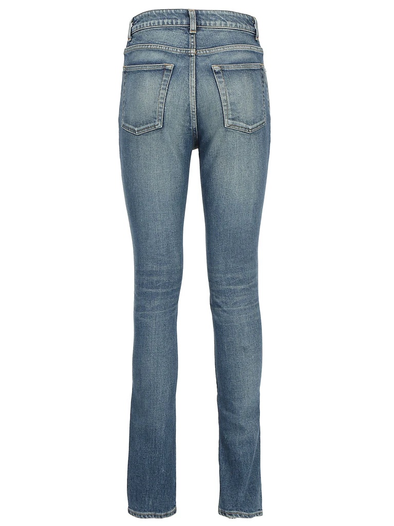 SAINT LAURENT HIGH WAIST SKINNY JEANS