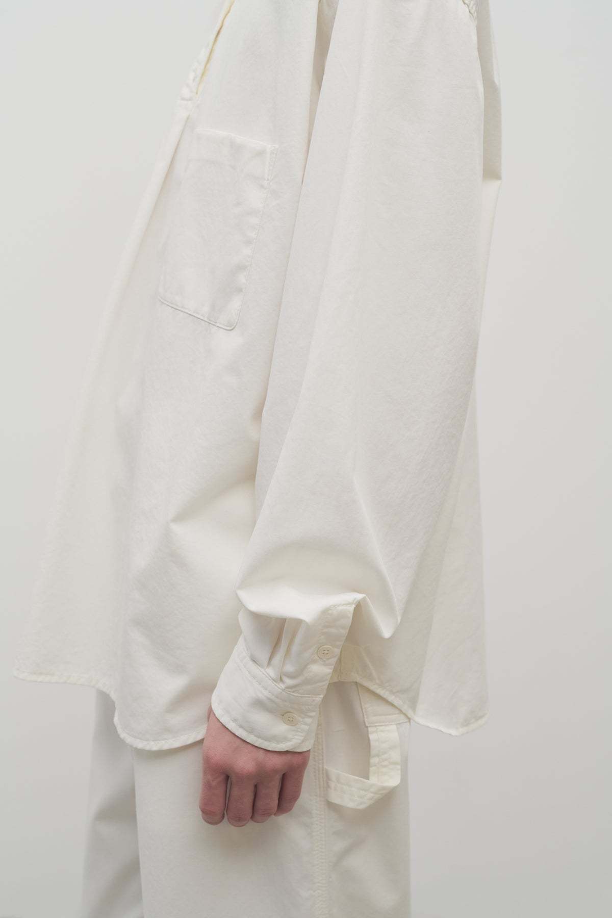 The Row Long Sleeve Shirt In White