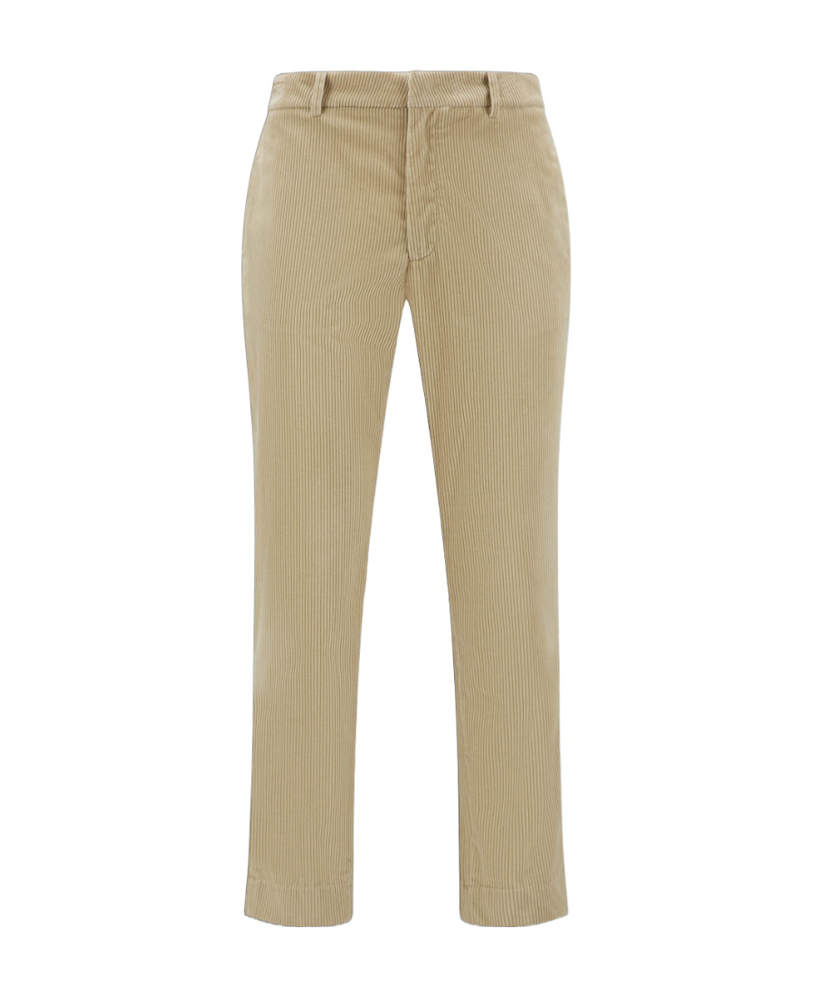 Moncler Corduroy Trousers In Nude
