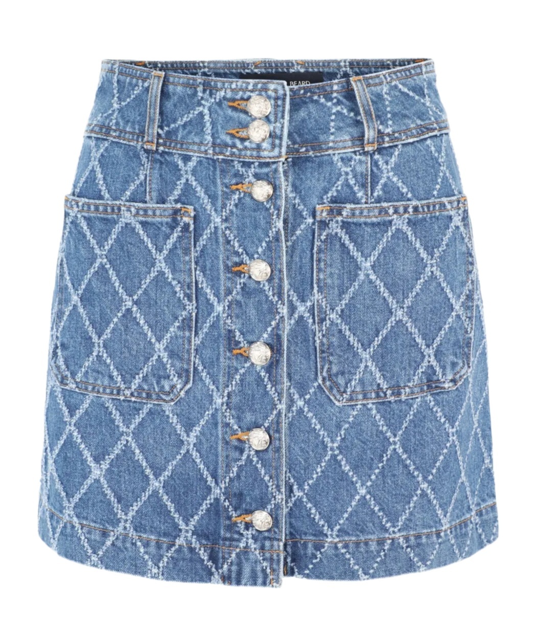 Veronica Beard Moxie Mini Skirt In Blue