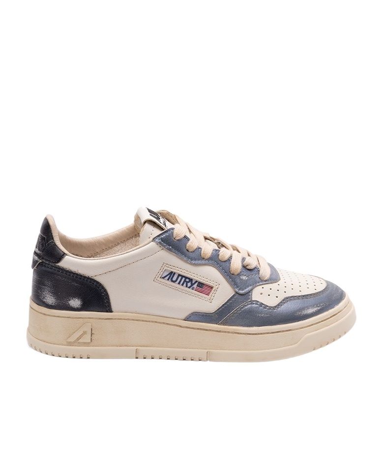 Autry Sup Vint Low-cut Sneakers In Nude