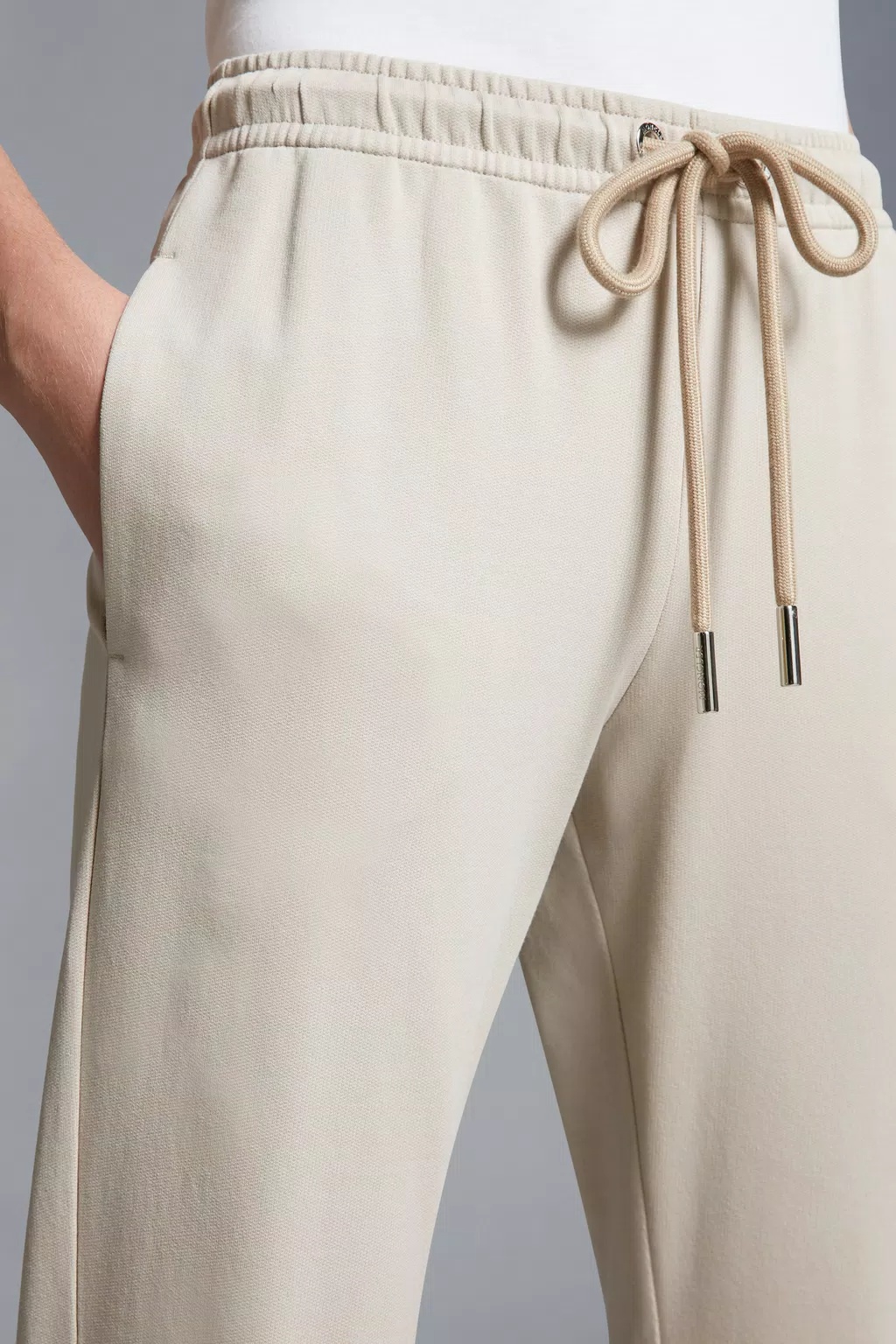 MONCLER LOGO PATCH TRACKPANTS 