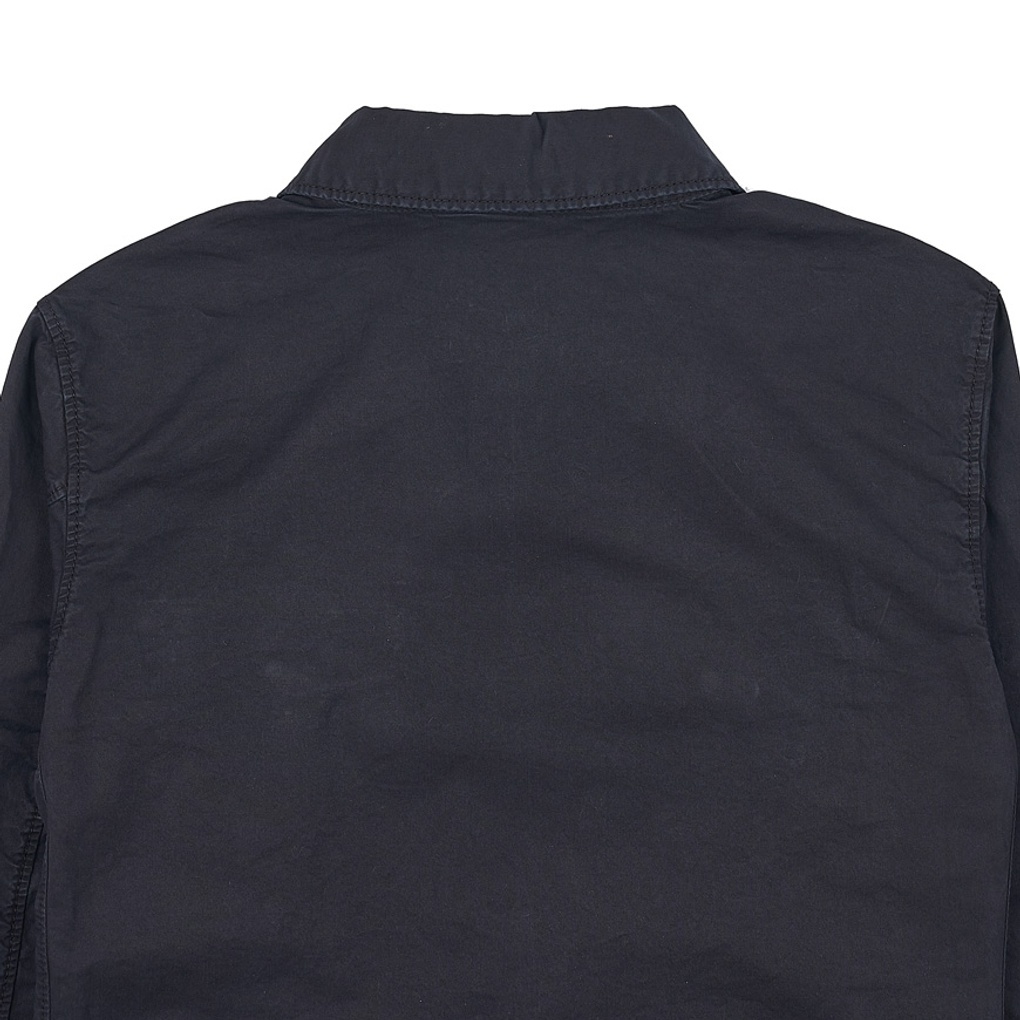 Stone Island Long-sleeved Jacket In Black