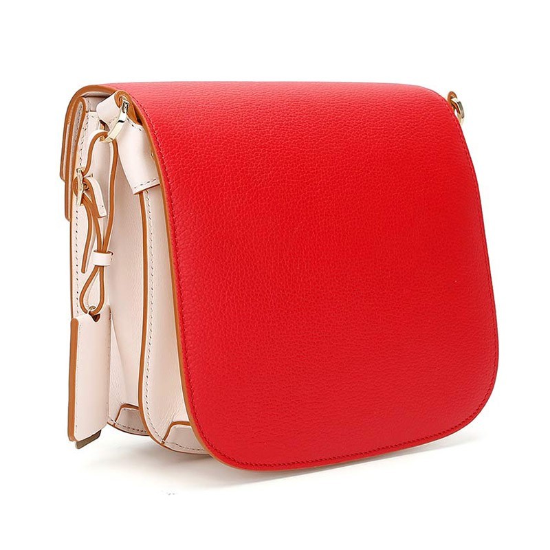 Mcm Small Color Satchel In Nude