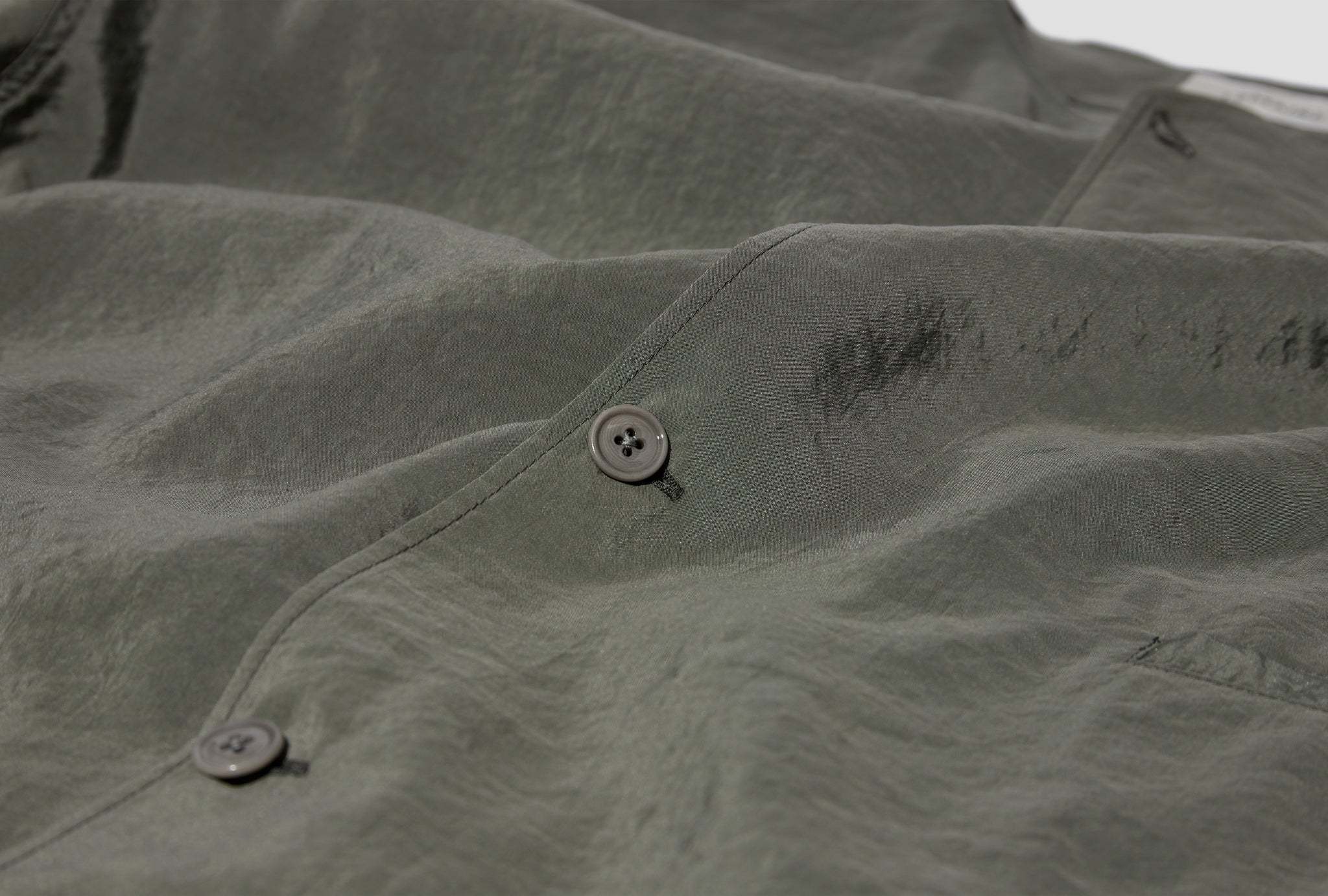 Lemaire Long-sleeved Shirt In Black