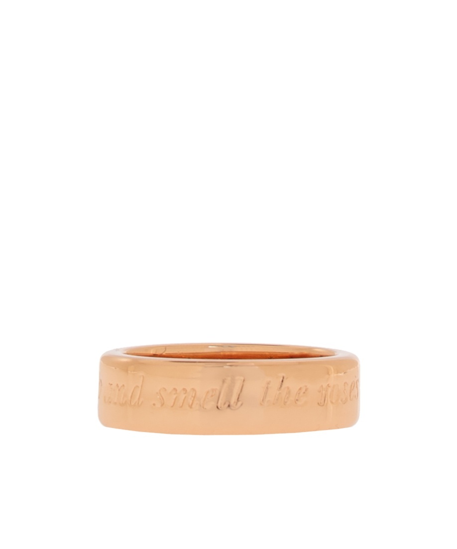 Kate Spade Logo Ring In Yellow
