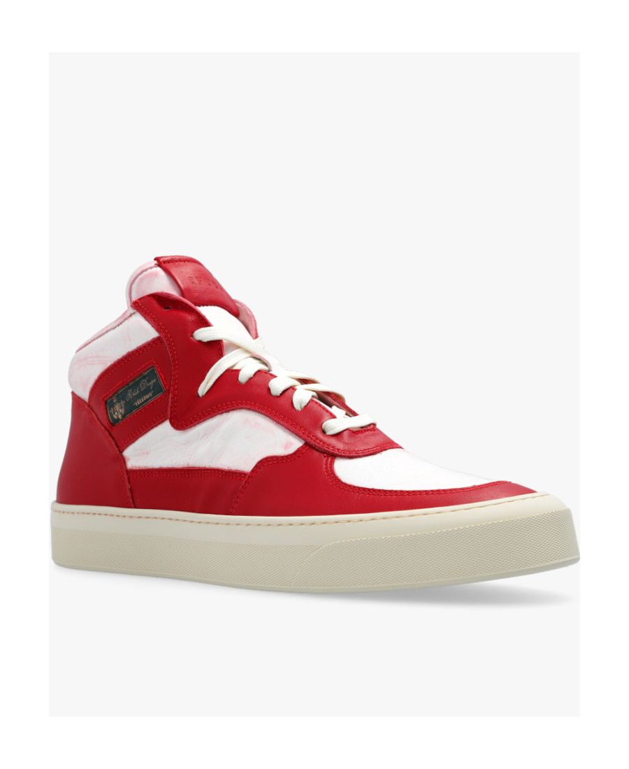 Rhude Cabriolets Hi-top Sneakers In Red