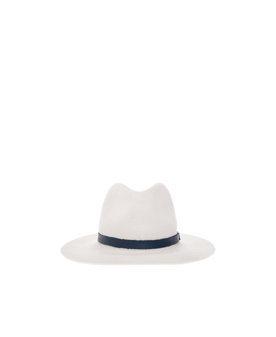 Rag & Bone Wide-brim Fedora Hat In White