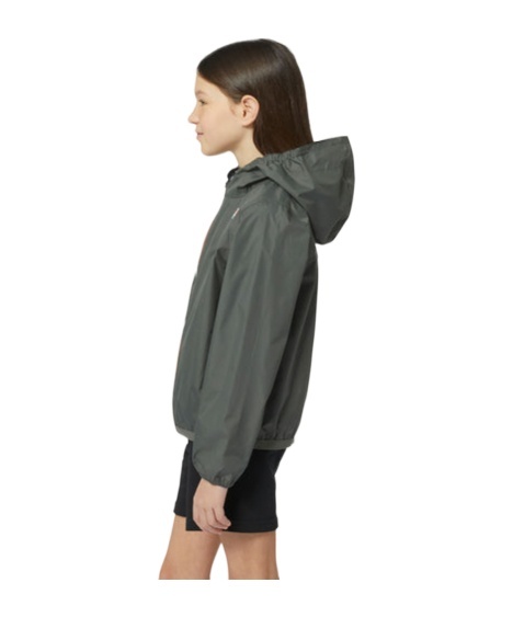 K-way Long-sleeved Zipper Jacket In Black