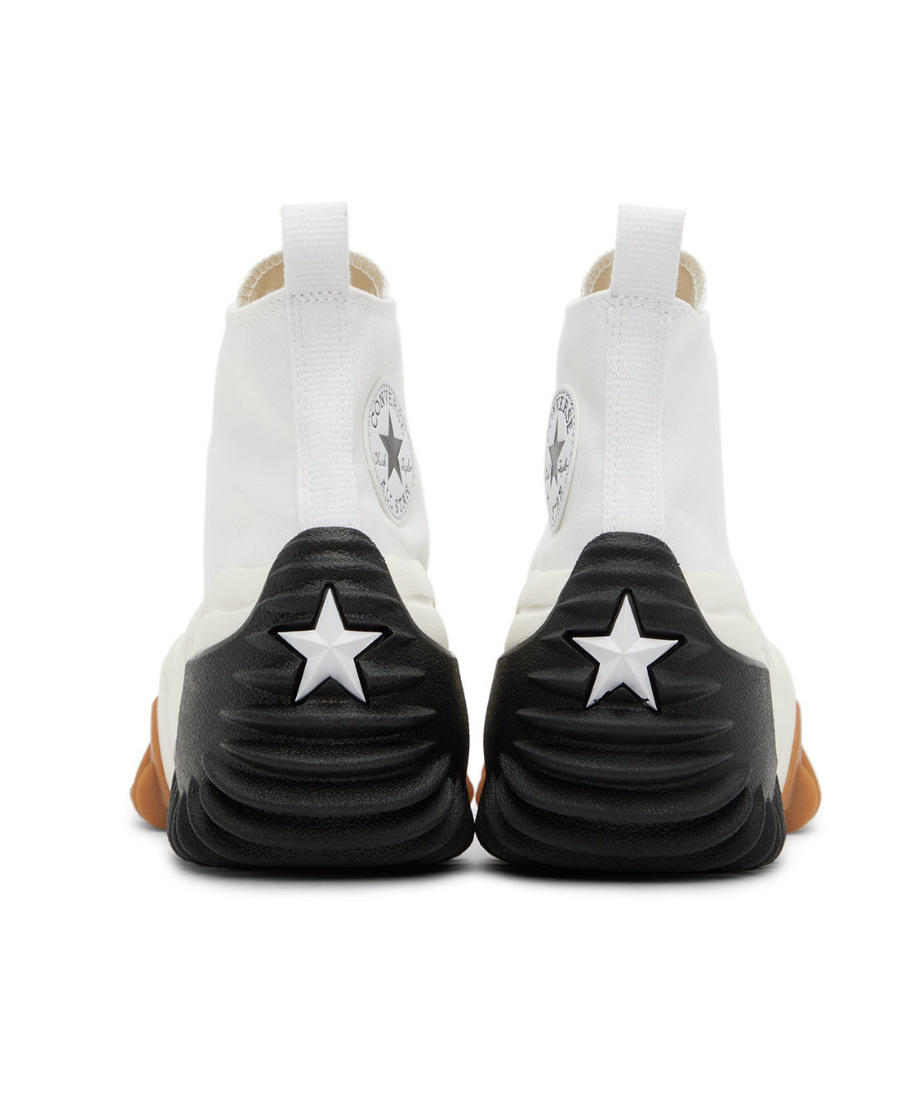 Converse Run Star Motion Chunky-sole Canvas Trainers In White