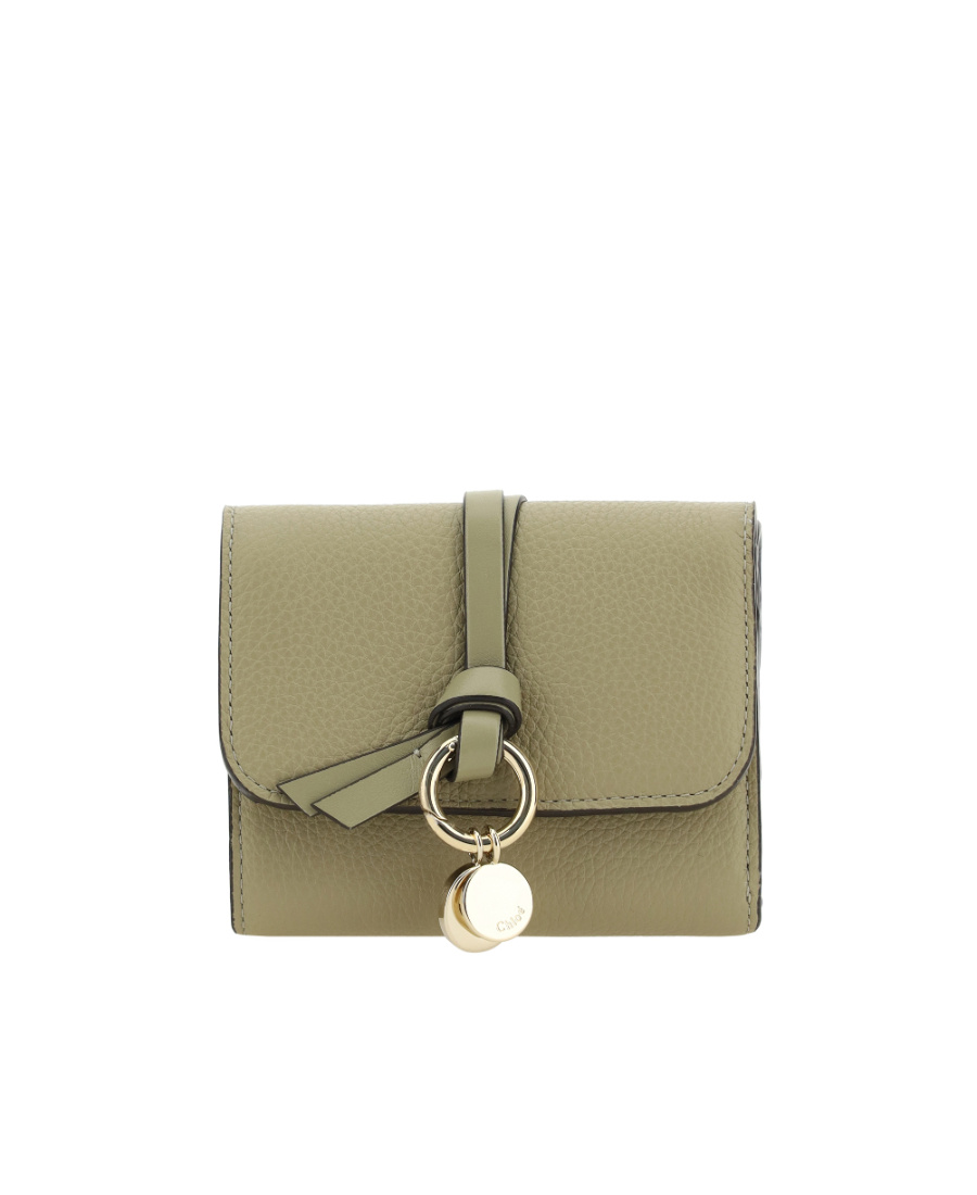 Chloé Alphabet Wallet In Green