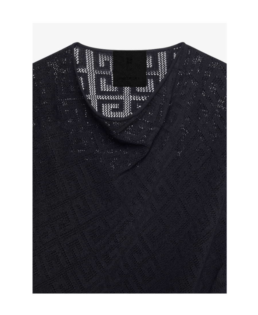 Givenchy 4g Jacquard T-shirt In Black