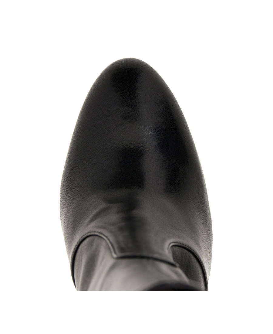 Stuart Weitzman Woman Ankle Boots Black Size 7.5 Leather In Black