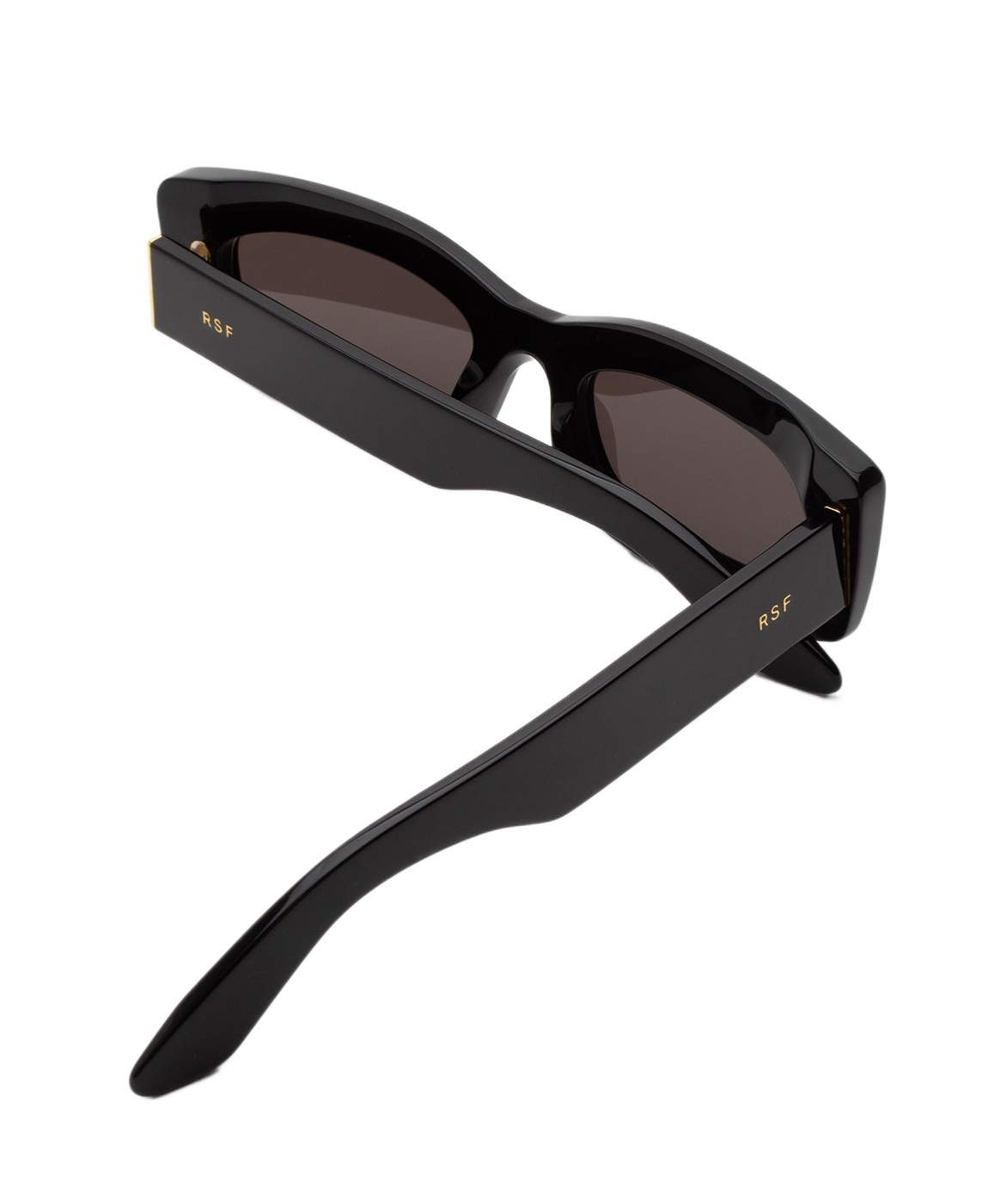 Retrosuperfuture Geometric Sunglasses In Black