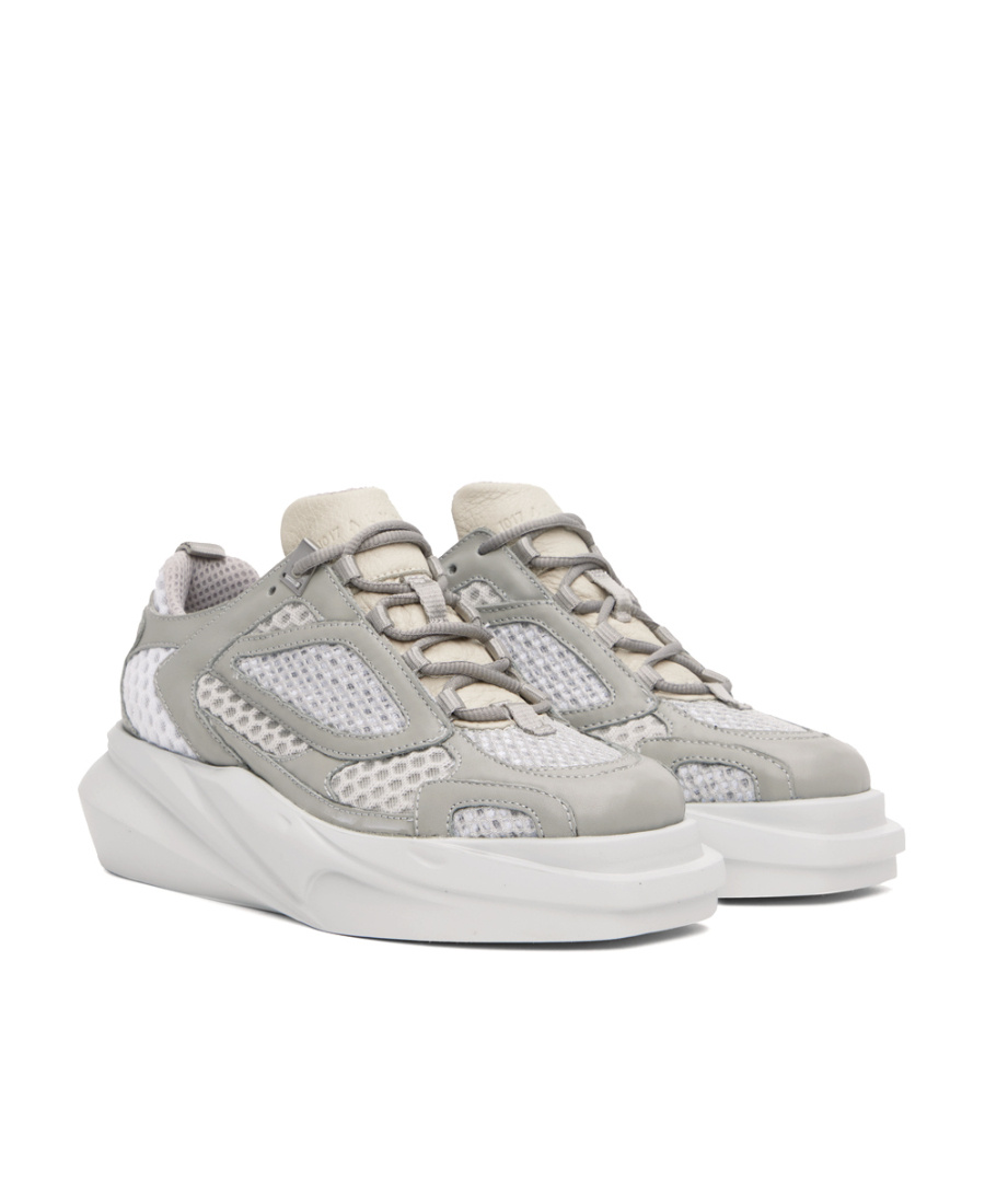 Alyx Gray Mono Hiking Sneakers In White