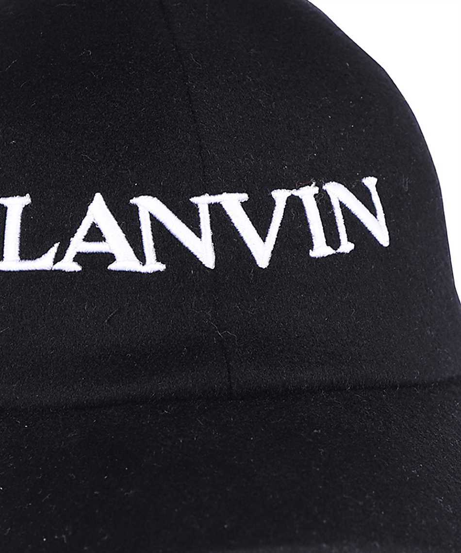 Lanvin Logo Hat In Black
