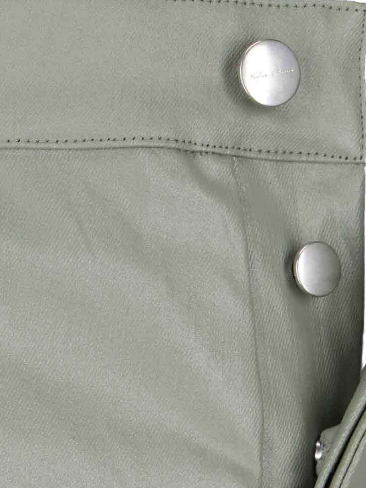 Rick Owens Belt-loop Casual Pants In Gray
