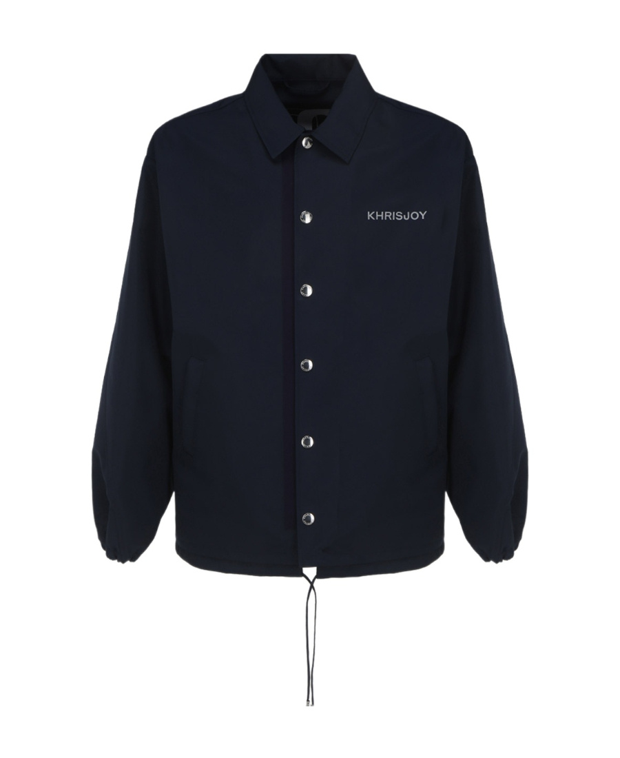 Khrisjoy Logo Jacket Bomber In Black