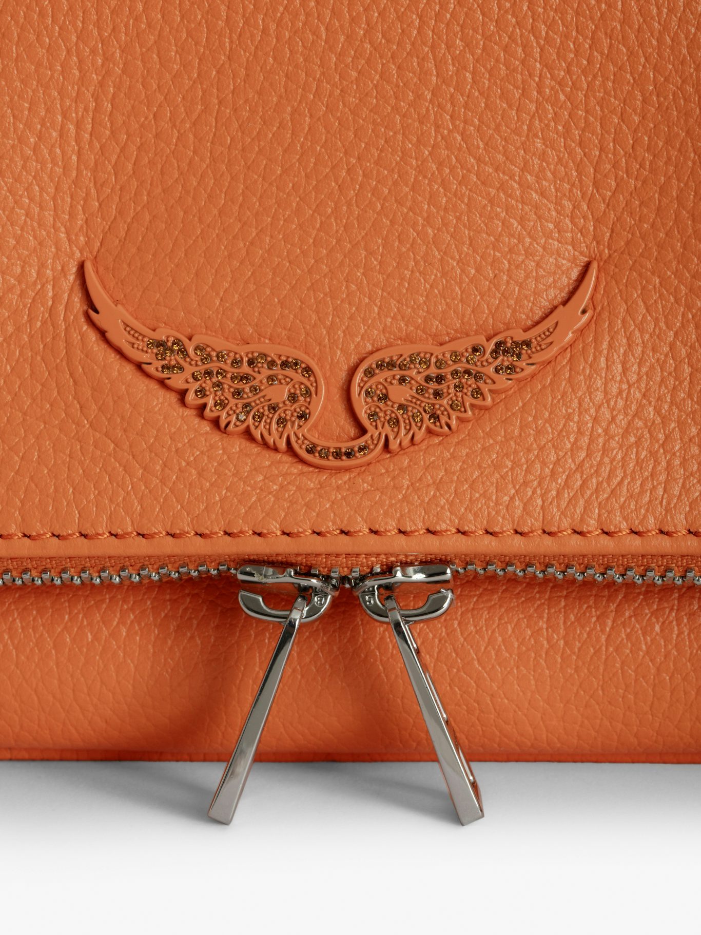 Zadig & Voltaire Chain Shoulder Bag In Brown