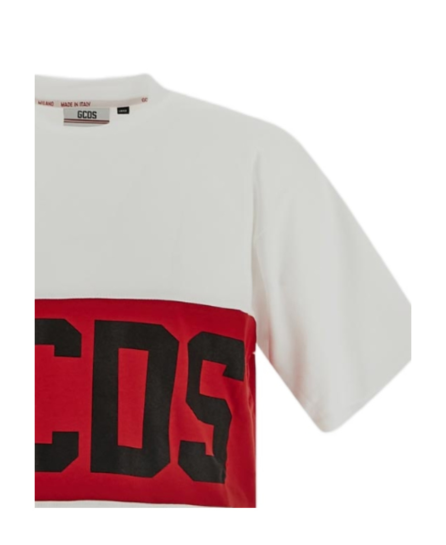 GCDS LOGO-PRINT T-SHIRT