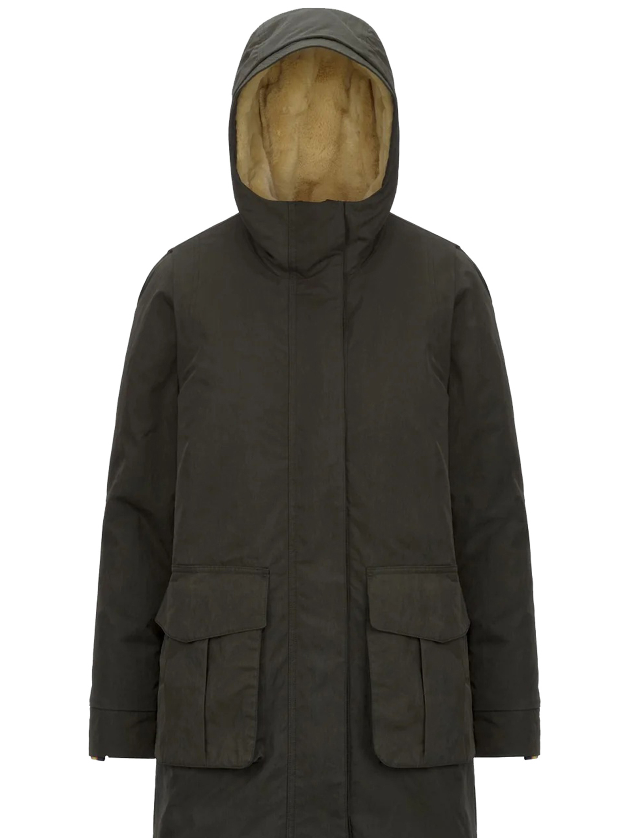 K-way Parka In Gold