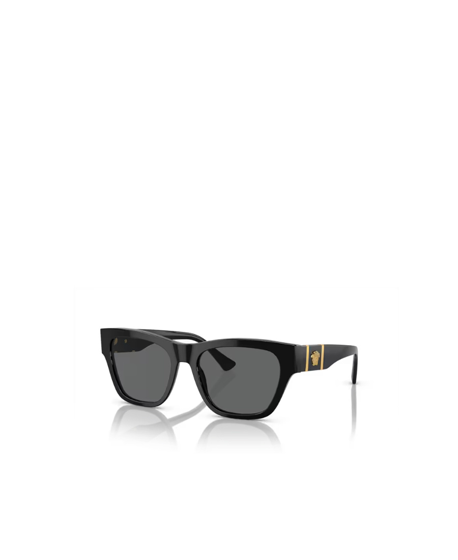 Versace 55mm Square Sunglasses In Gray