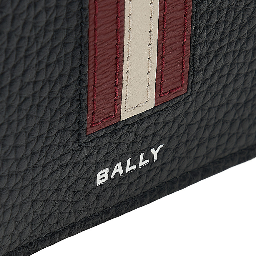 Bally Logo Wallet In Black