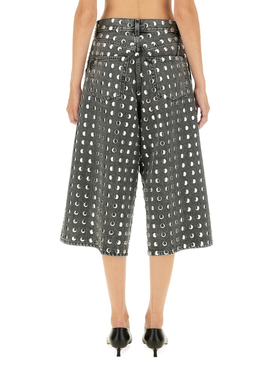 Haikure Belle Bermuda Shorts In Black