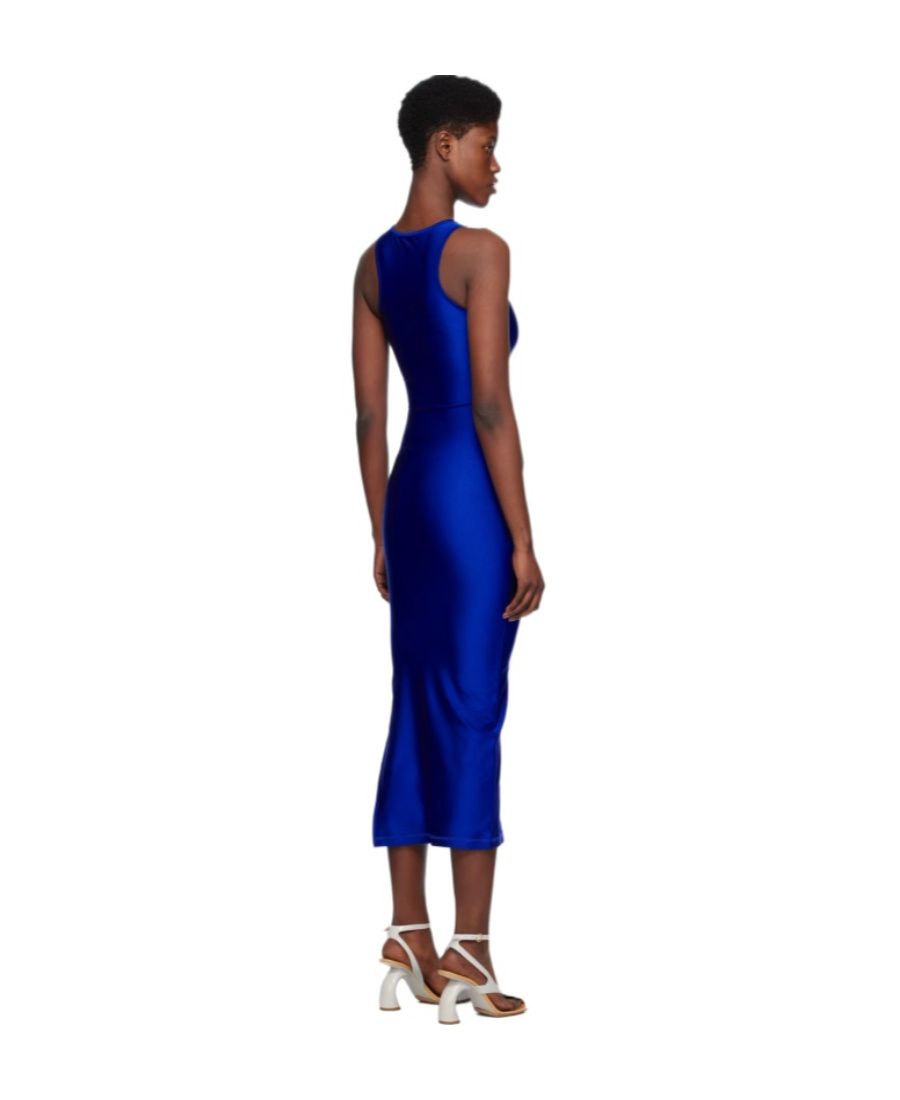 Coperni Tank Top Dress In Blue