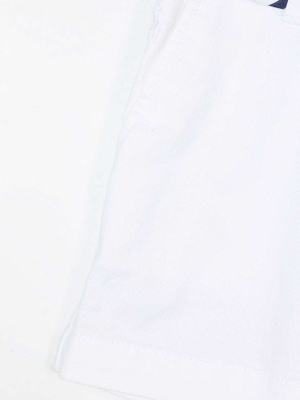 Polo Ralph Lauren Stripe-print Belted Cotton Shorts In White