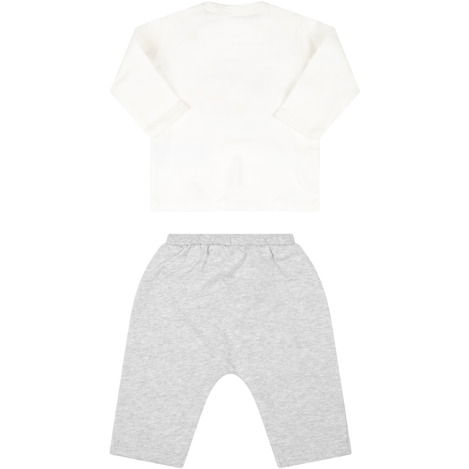 Kenzo Logo Cotton Suit In White