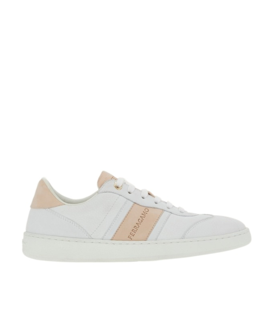 Ferragamo Sneakers In White