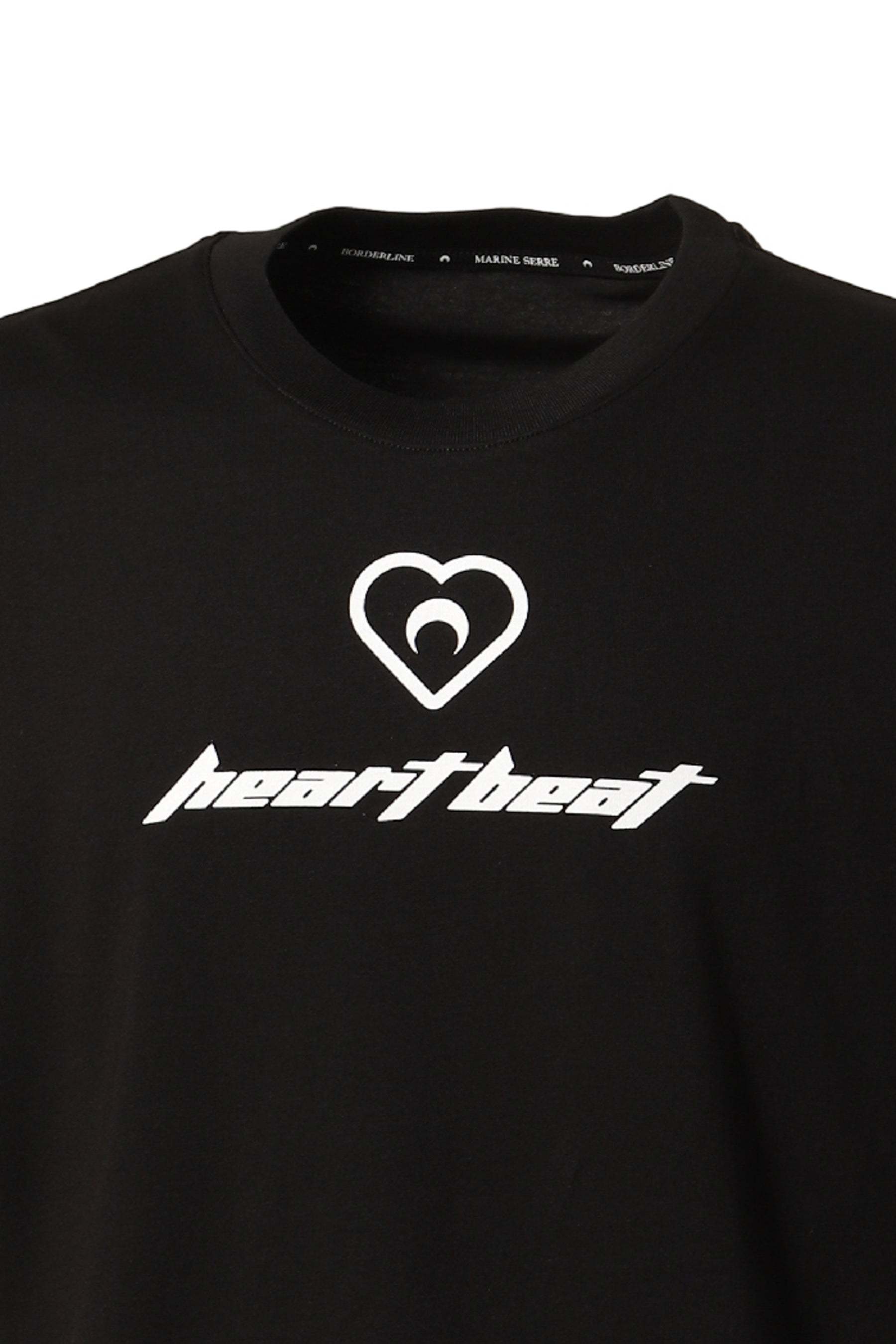Marine Serre Short-sleeved T-shirt In Black