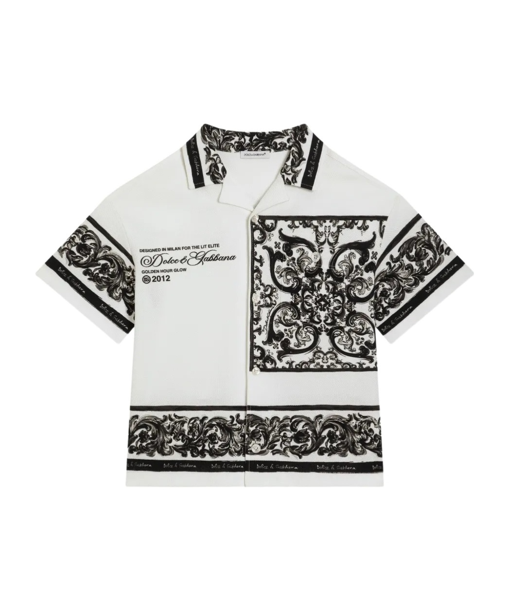 Dolce & Gabbana Bandana-print Shirt In Multi